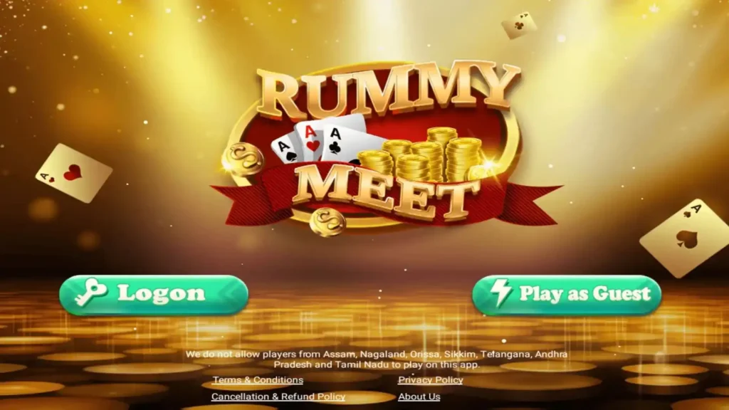 Rummy Meet {New App} Get ₹51 Sing Up Bonus With Minimum Withdrawal ₹100 In UPI Or Bank 2