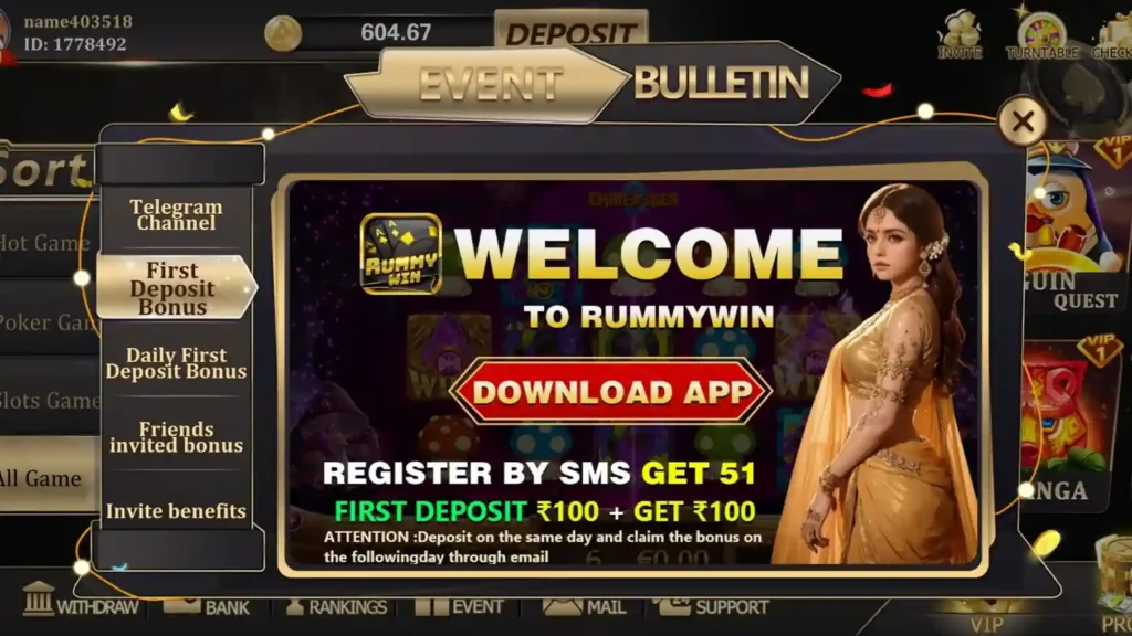 Rummy Win ~ Get Sing Up Bonus ₹51 Instant | Rummy Win APK 1