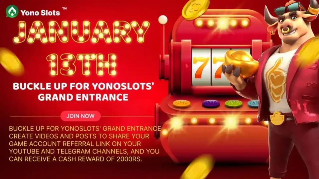 Yono Slots {Official Launch} Get ₹51 Bonus With Minimum Withdrawal ₹100 | Yono  Slots APK 2